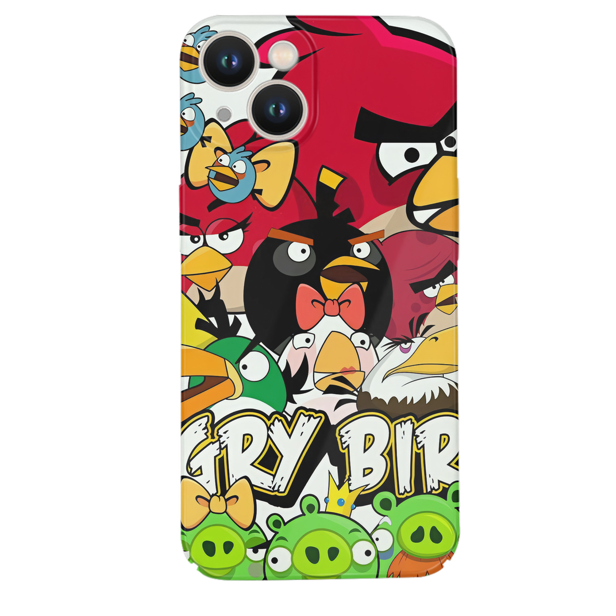 （画像用） Angry Birds アングリーバード 【iPhone 14シリーズ対応】ハードケース